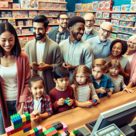 Things that you Notice When you are Waiting to Pay in a LEGO Store