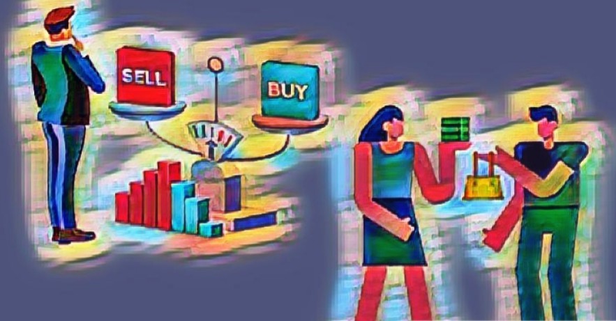 Love to buy, hate to being sold